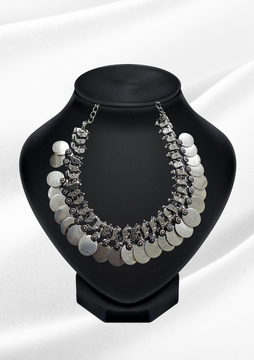 DO-NEC-009-sana-antique-sliver-coin-choker-necklace