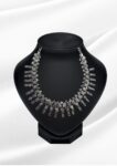 DO-NEC-024-meher-oxidized-silver-floral-choker-tribal-drop-statement-necklace